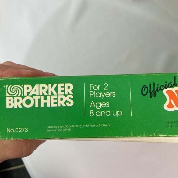 Vintage 1982 Nerf Ping Pong table tennis in original box - Picture 4 of 8